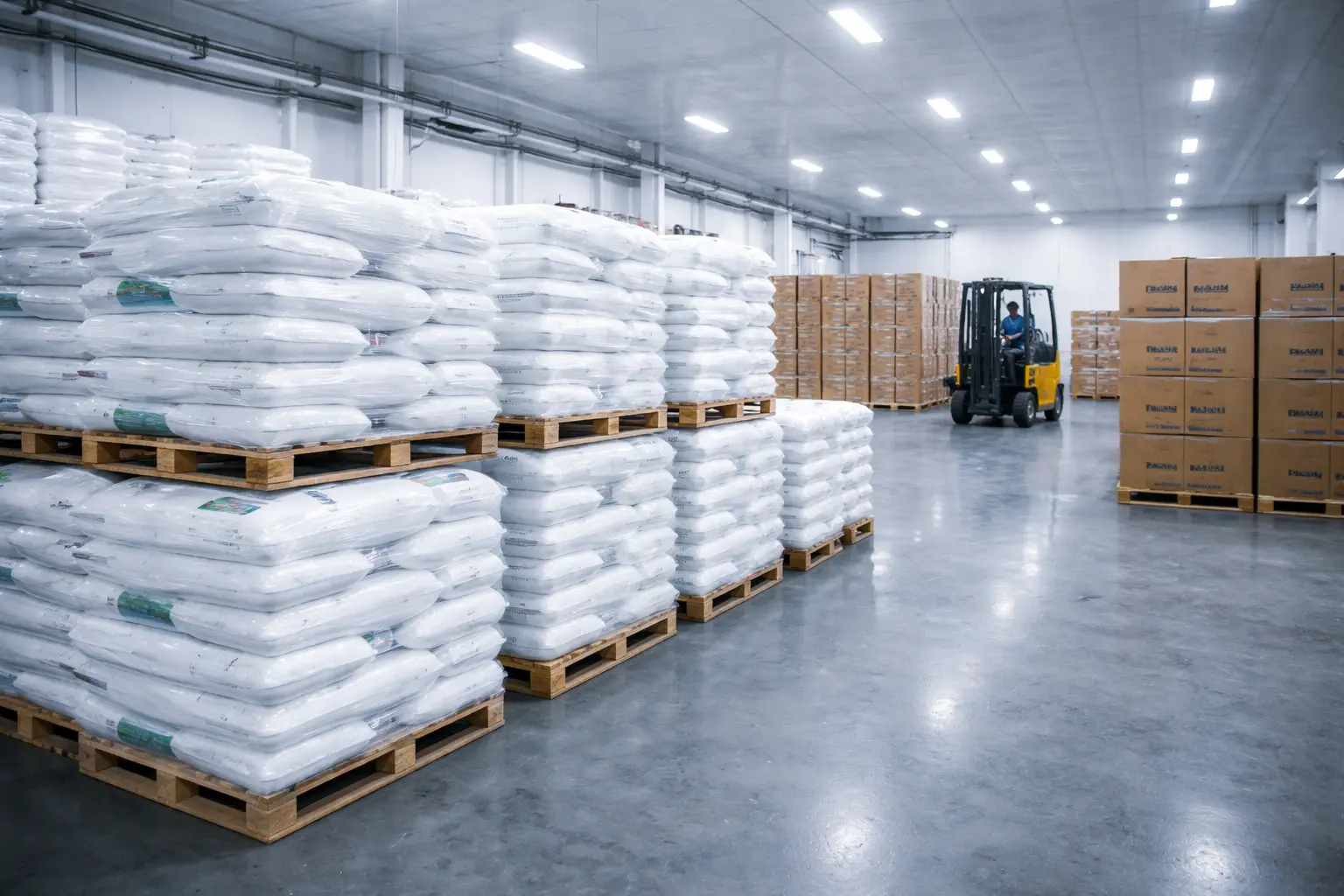 Material handling, storage and dispatch